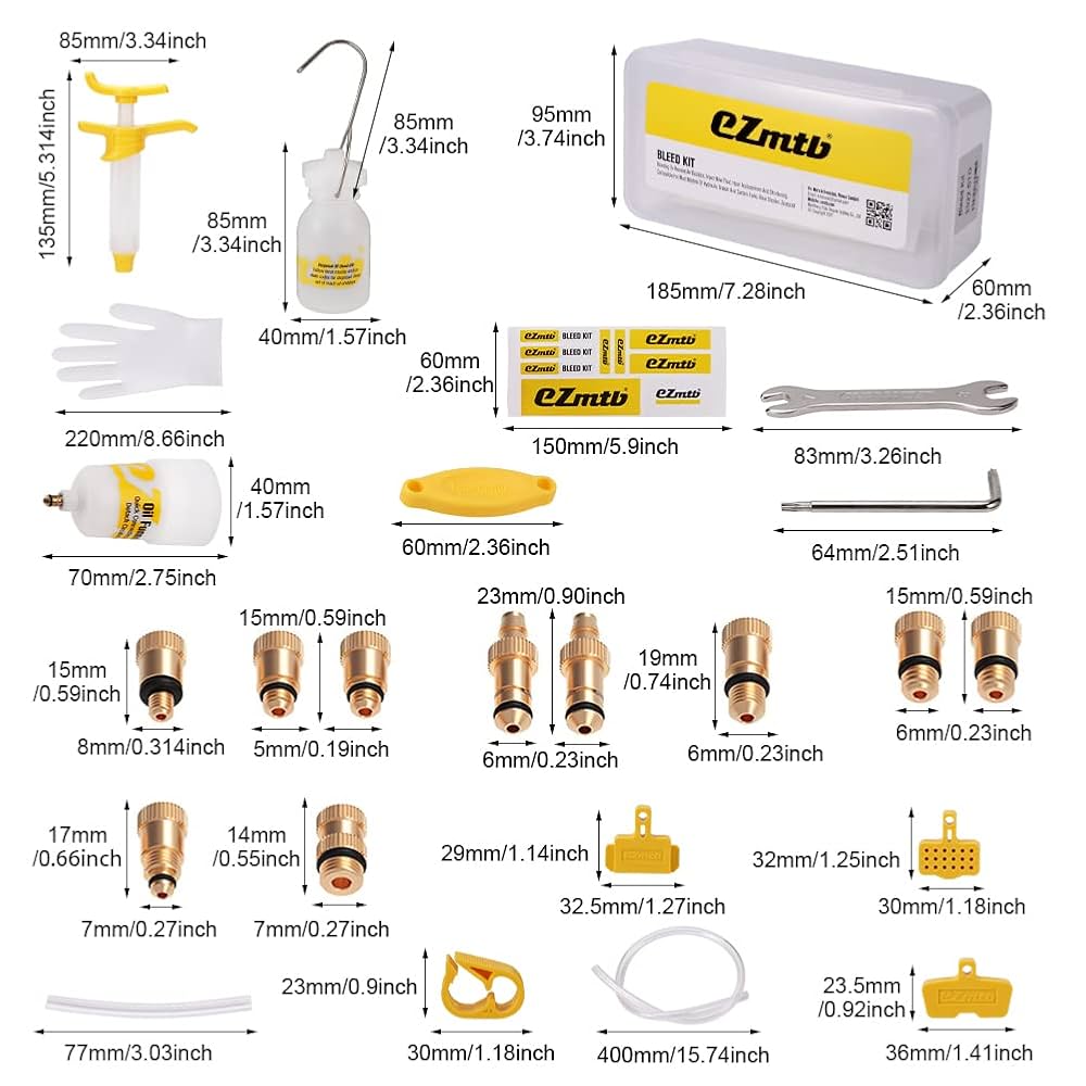 SRAM 油圧ブレーキ ブリードキット 自転車用 メンテナンス工具 Amazon.co.jp: ブレーキブリードキット プロ仕様 自転車油圧